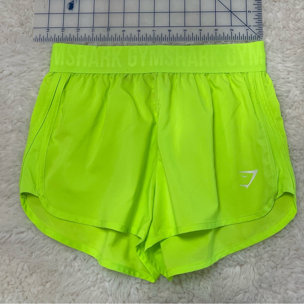 Gymshark | chartreuse shorts small